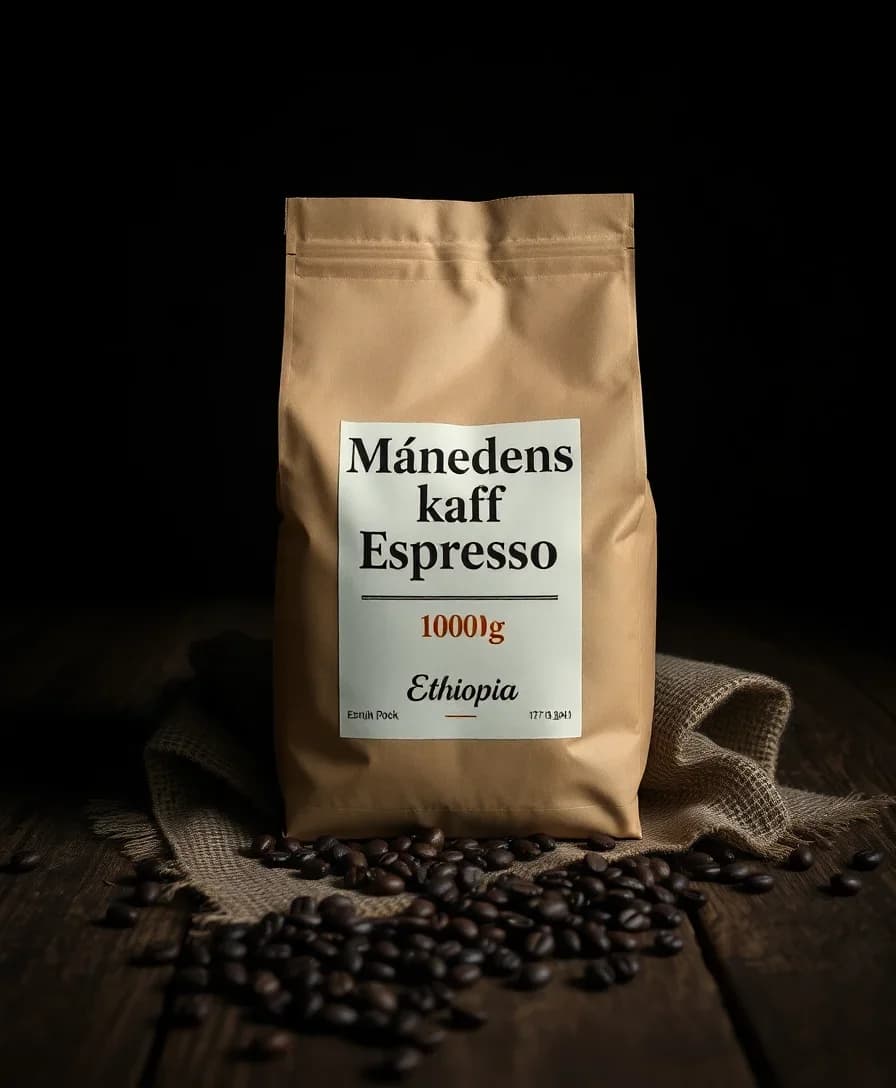 Månedens kaffe – Espresso – 1000g – Månedsabonnement